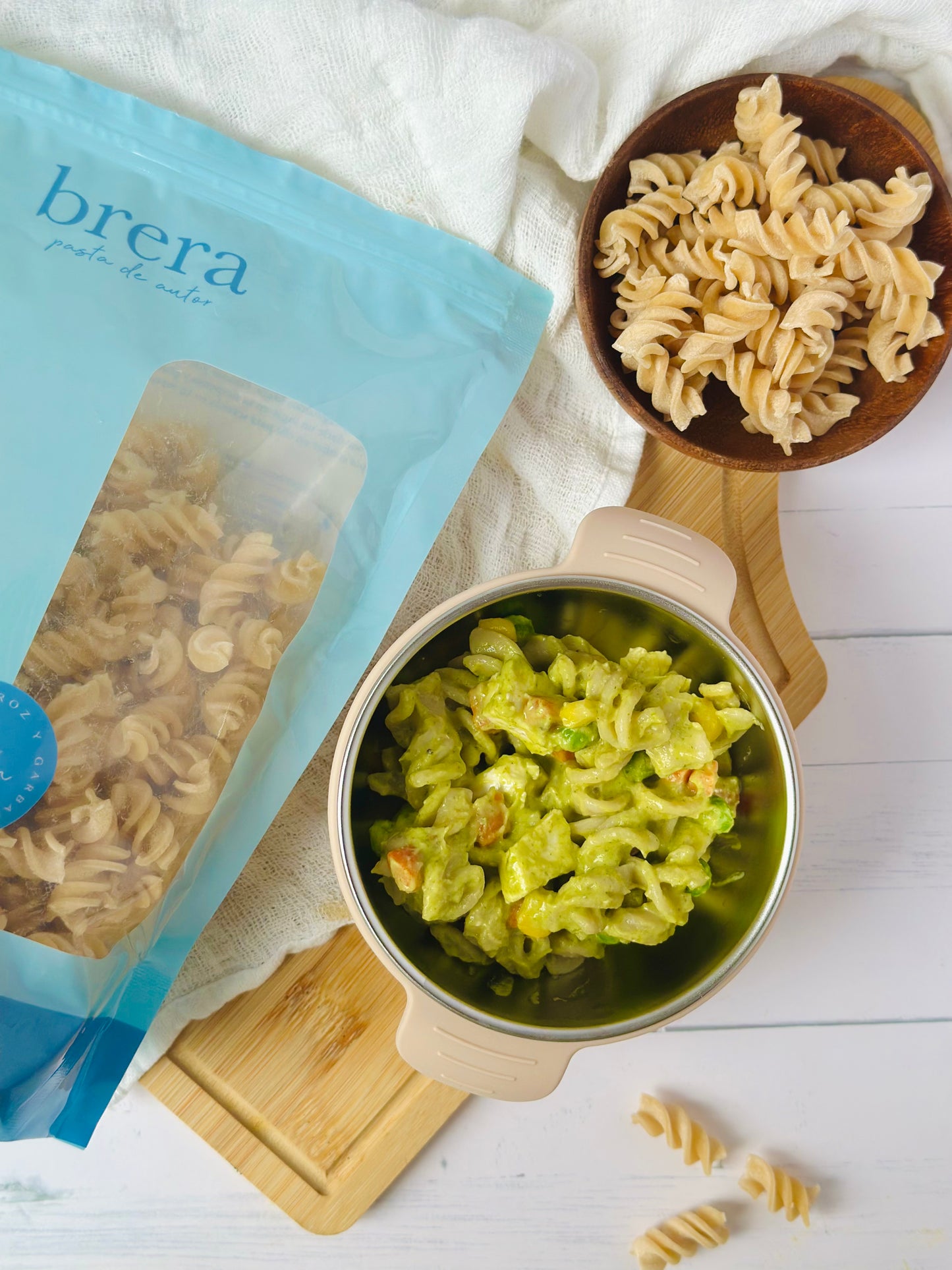 Pasta con Verduras Brera