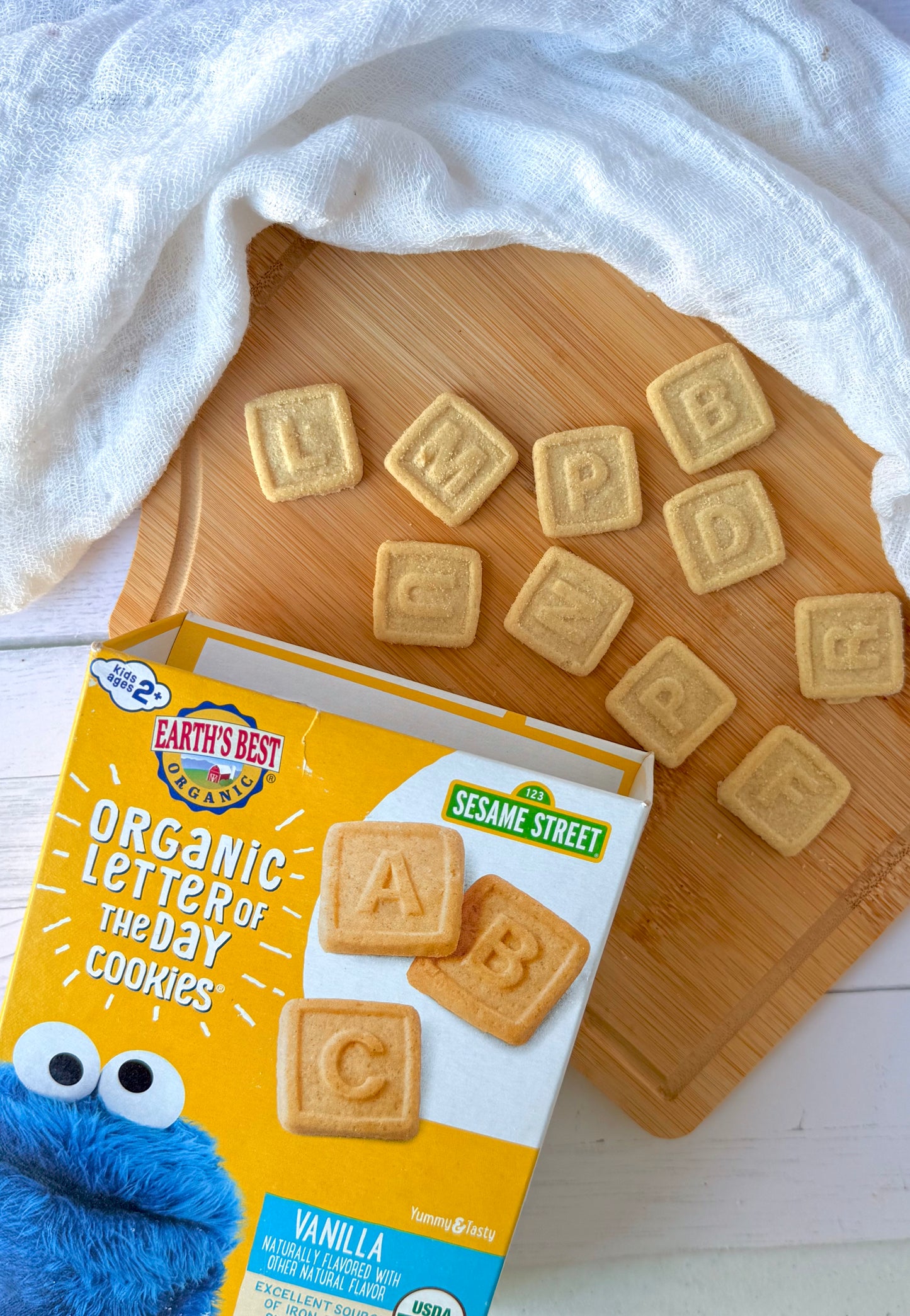 Galletas de letras orgánicas - Earth’s Best