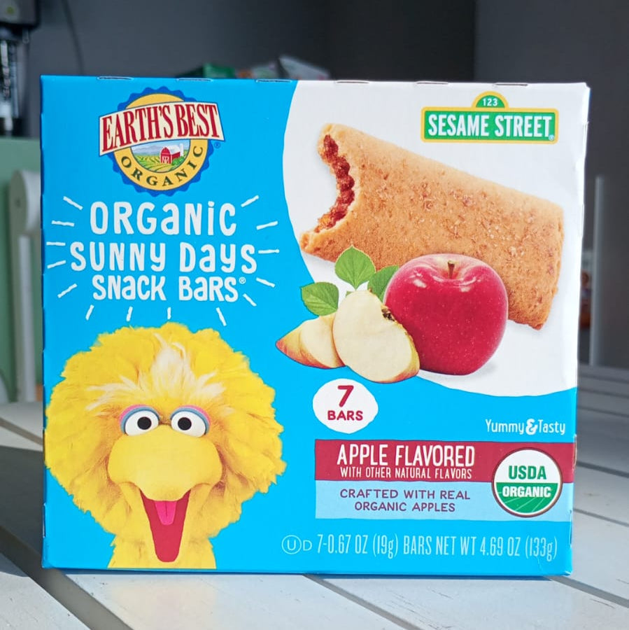 Barritas Sunny Days Eatrth’s Best Caja con 7 MANZANA