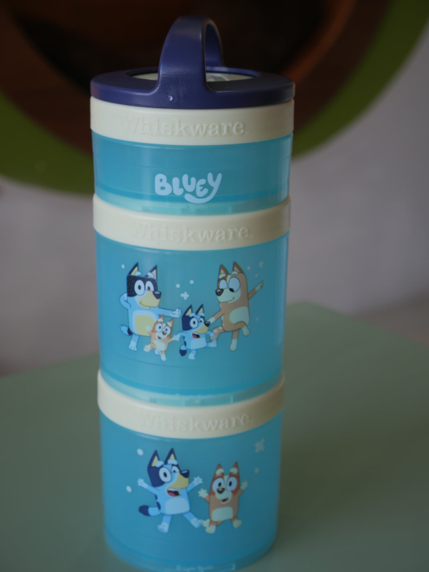 Contenedores para snacks apilables