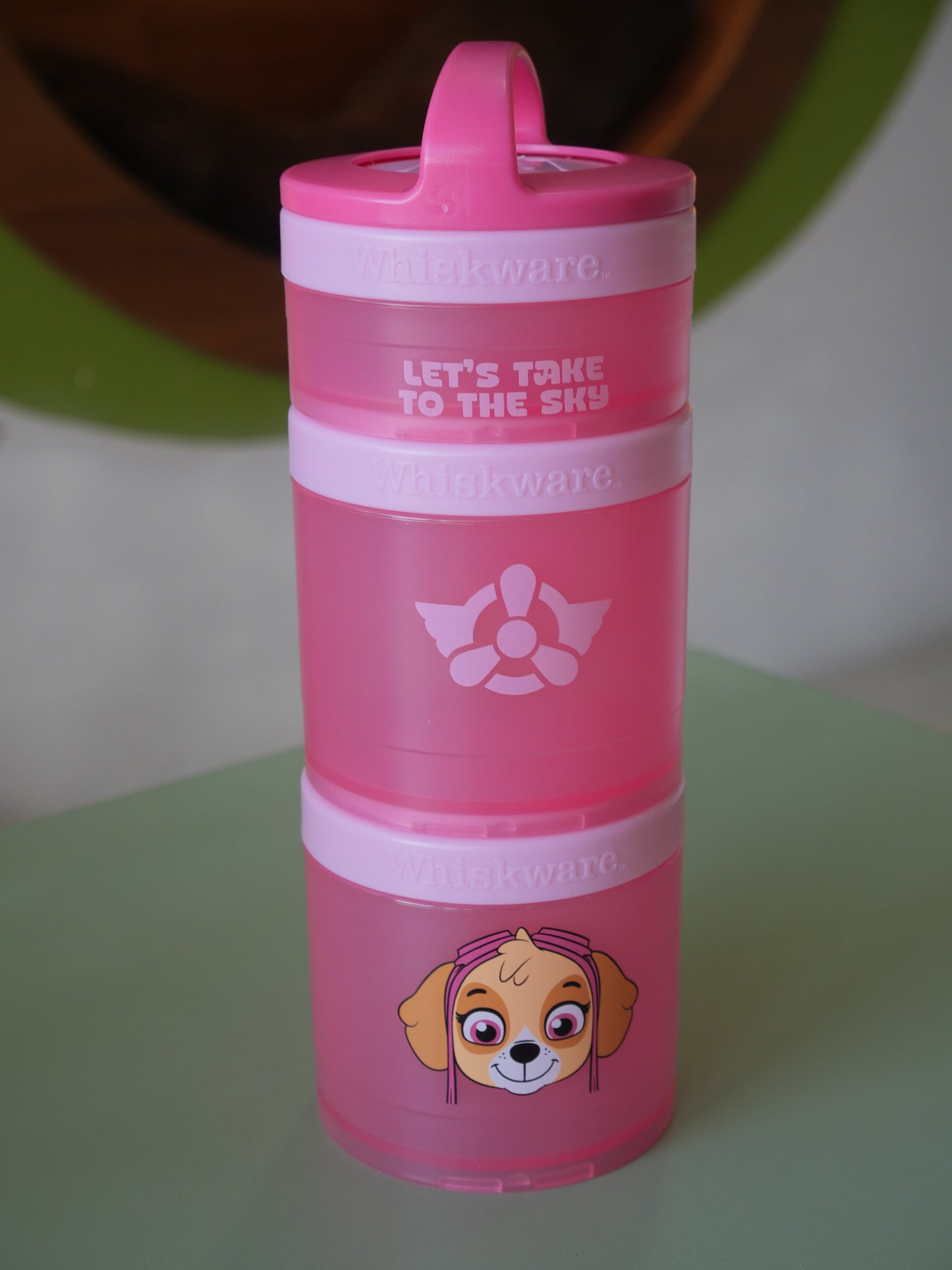 Contenedores para snacks apilables