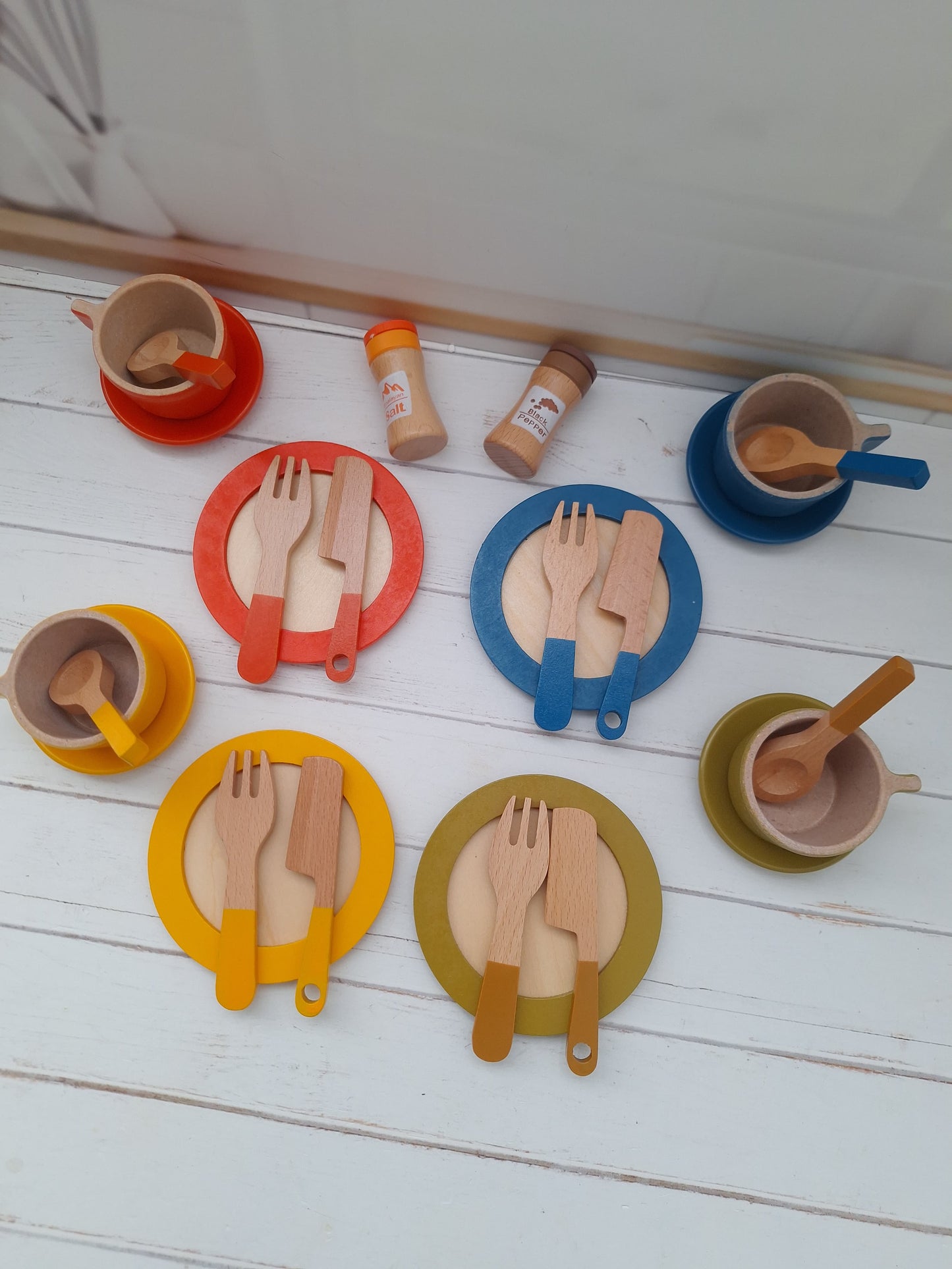 Juego de utensilios de comida  infantil