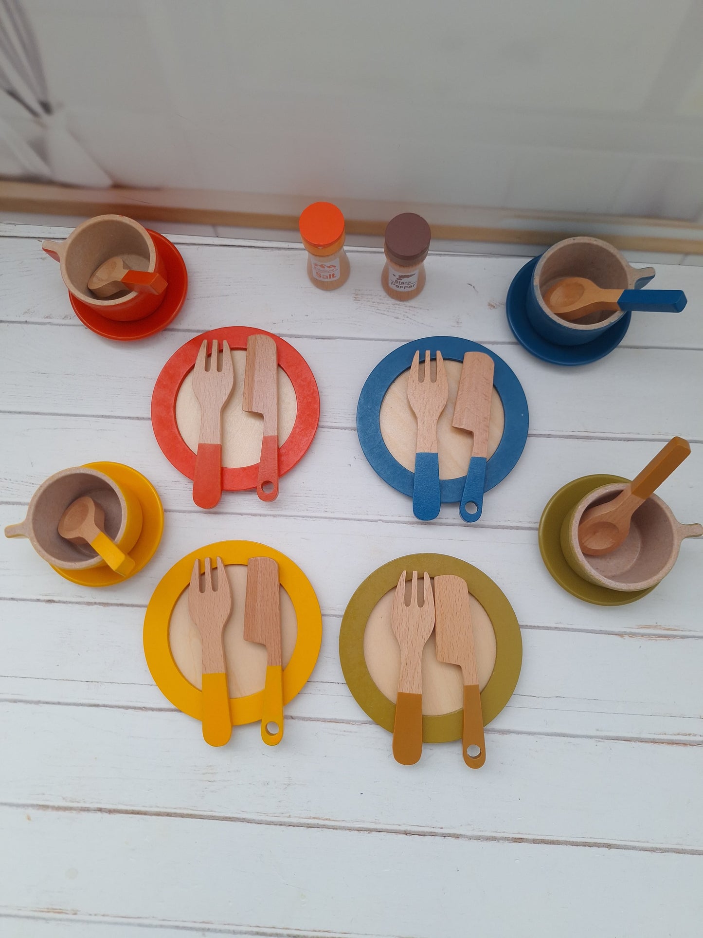 Juego de utensilios de comida  infantil