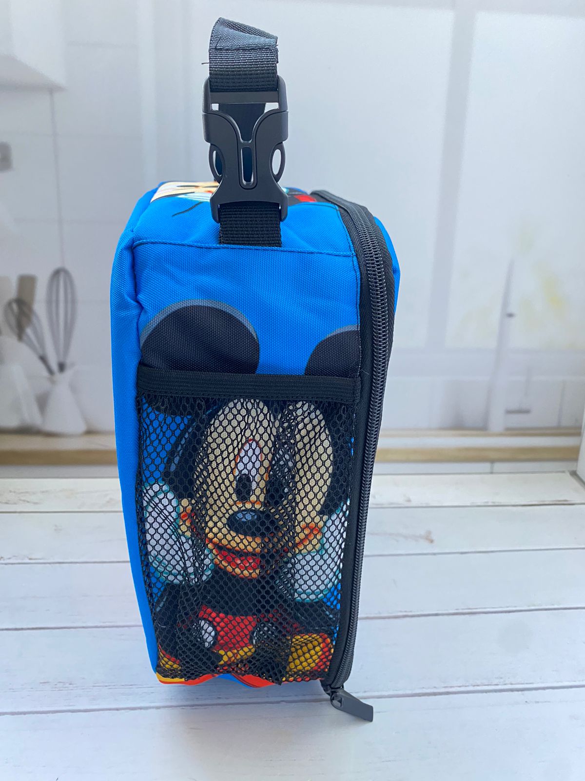 Lonchera térmica tipo mochila Minnie y Mickey