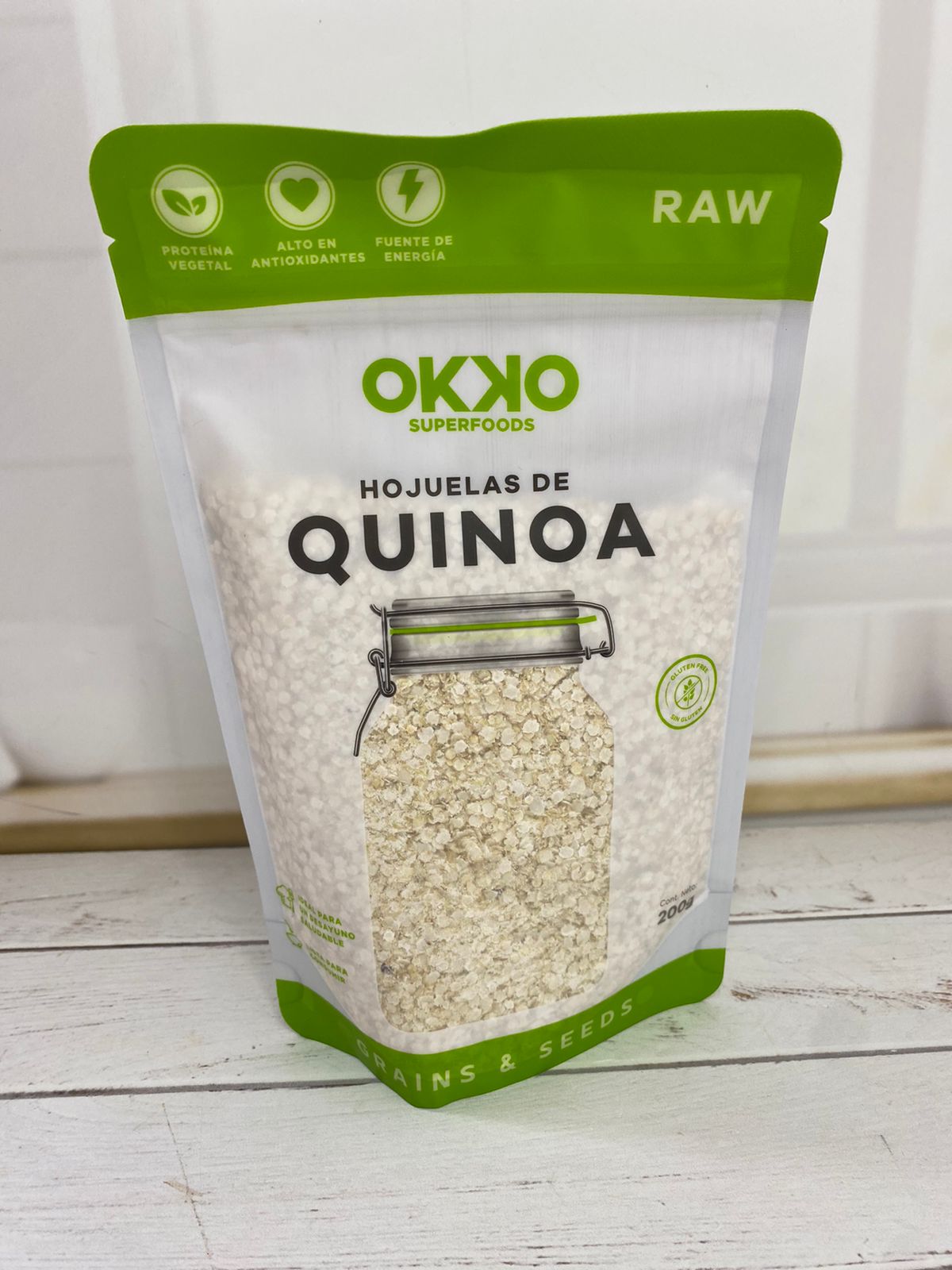 Hojuelas de quinoa