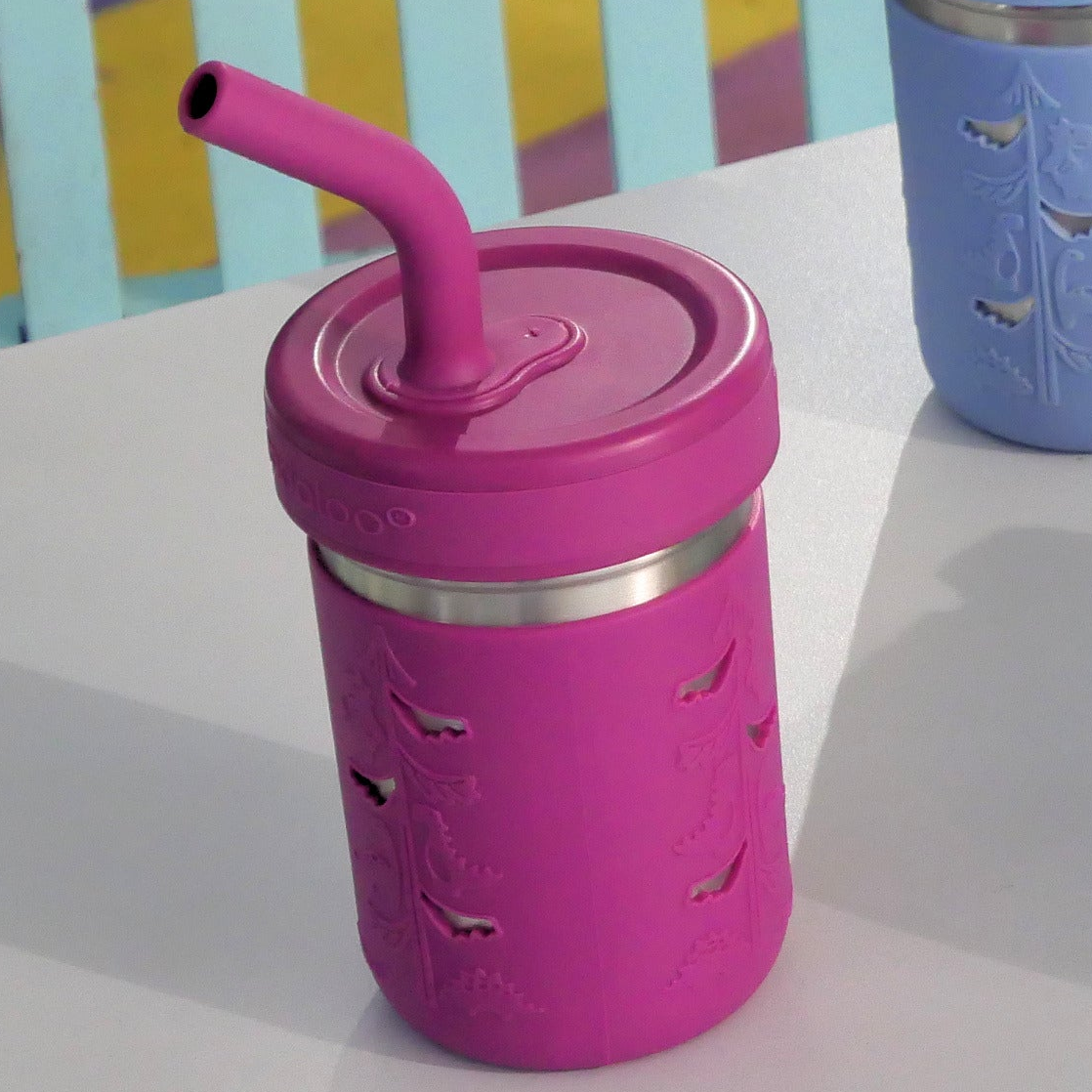 Vasos infantiles con popote