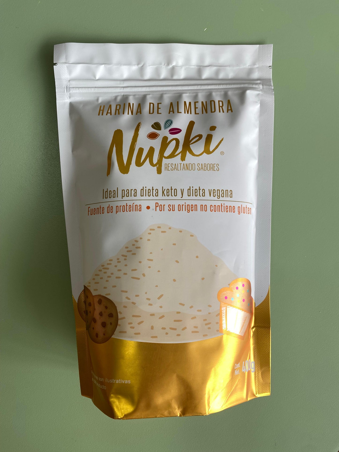 Harina de almendra Nupki