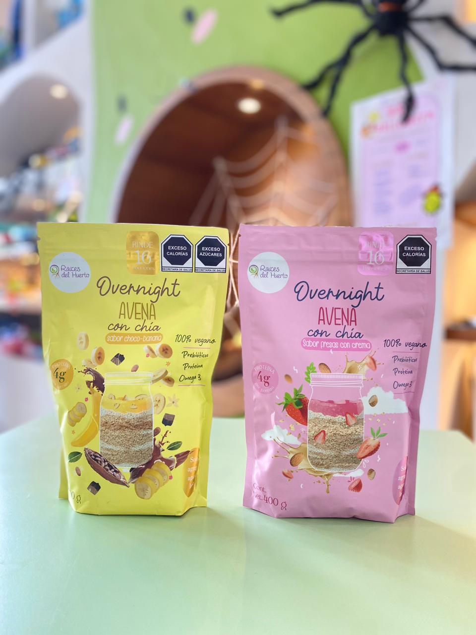 Overnight Avena con Chía