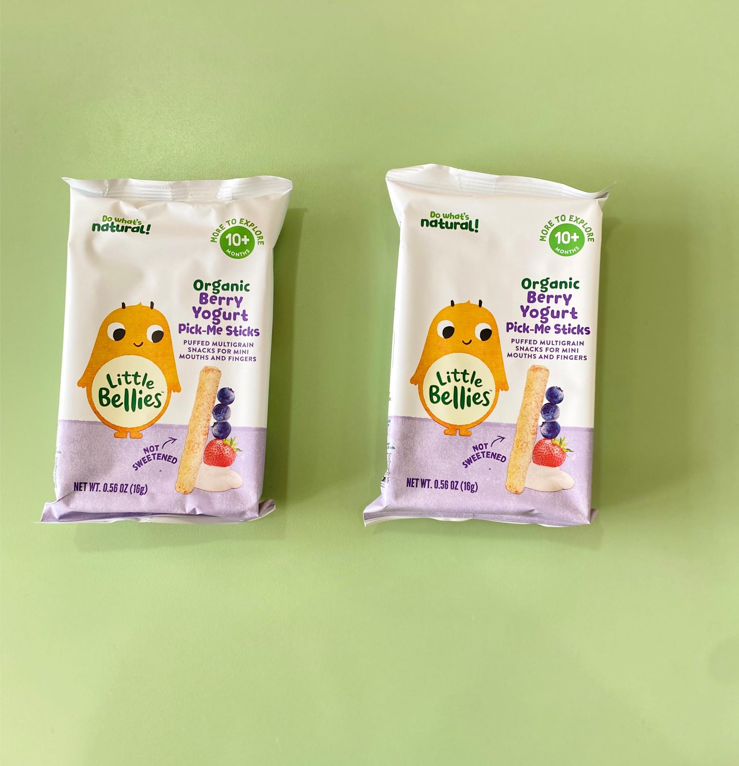 Palitos Pick-Me de Fresa Orgánica – Little Bellies