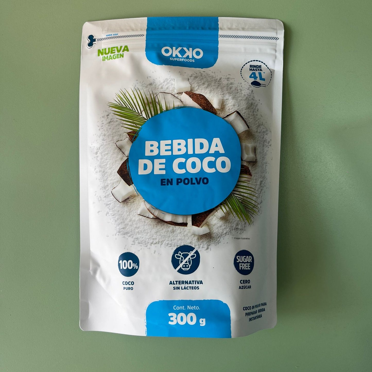 BEBIDA DE COCO EN POLVO OKKO