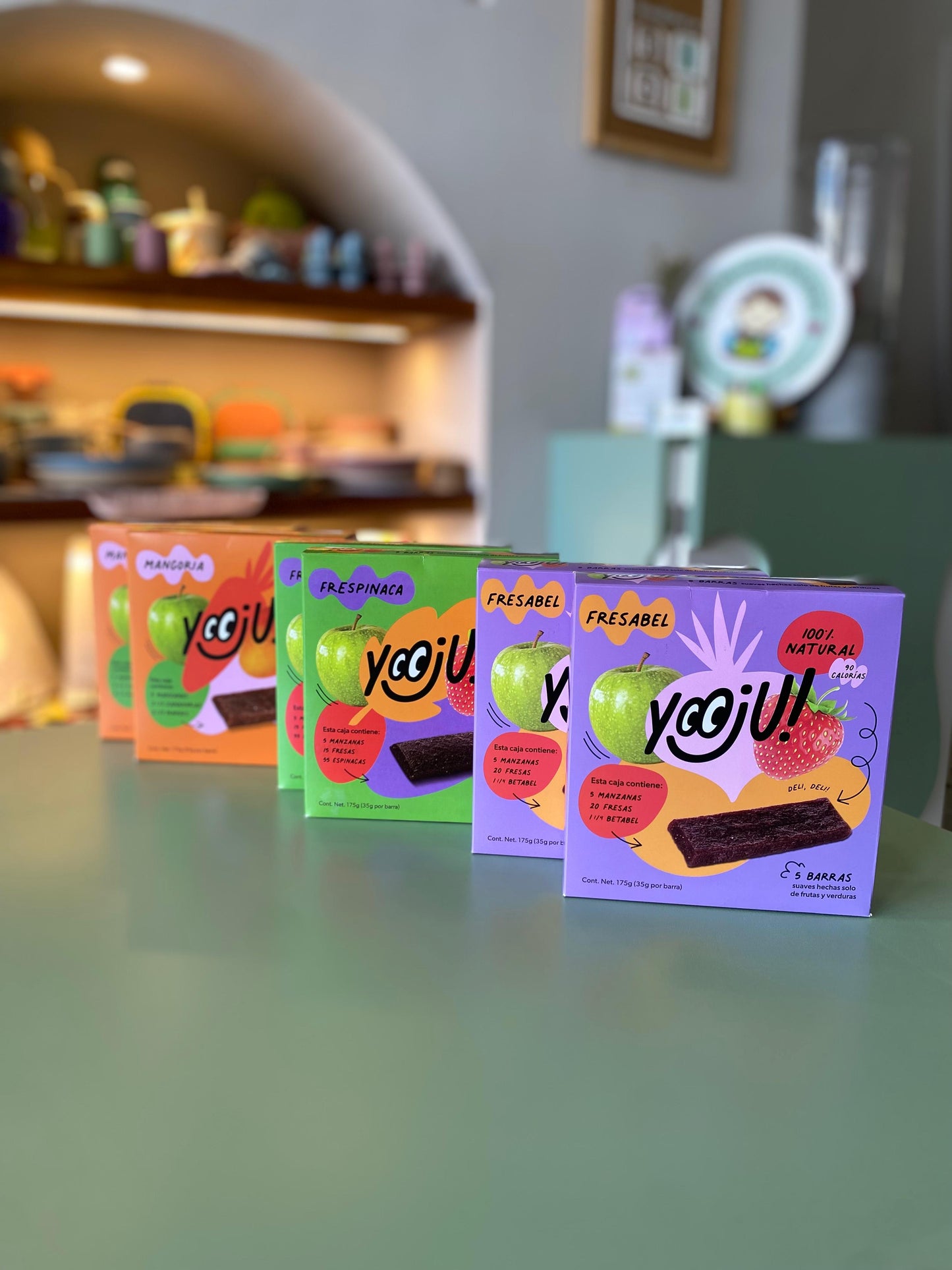 Barritas fruta natural YOOJU! Caja grande