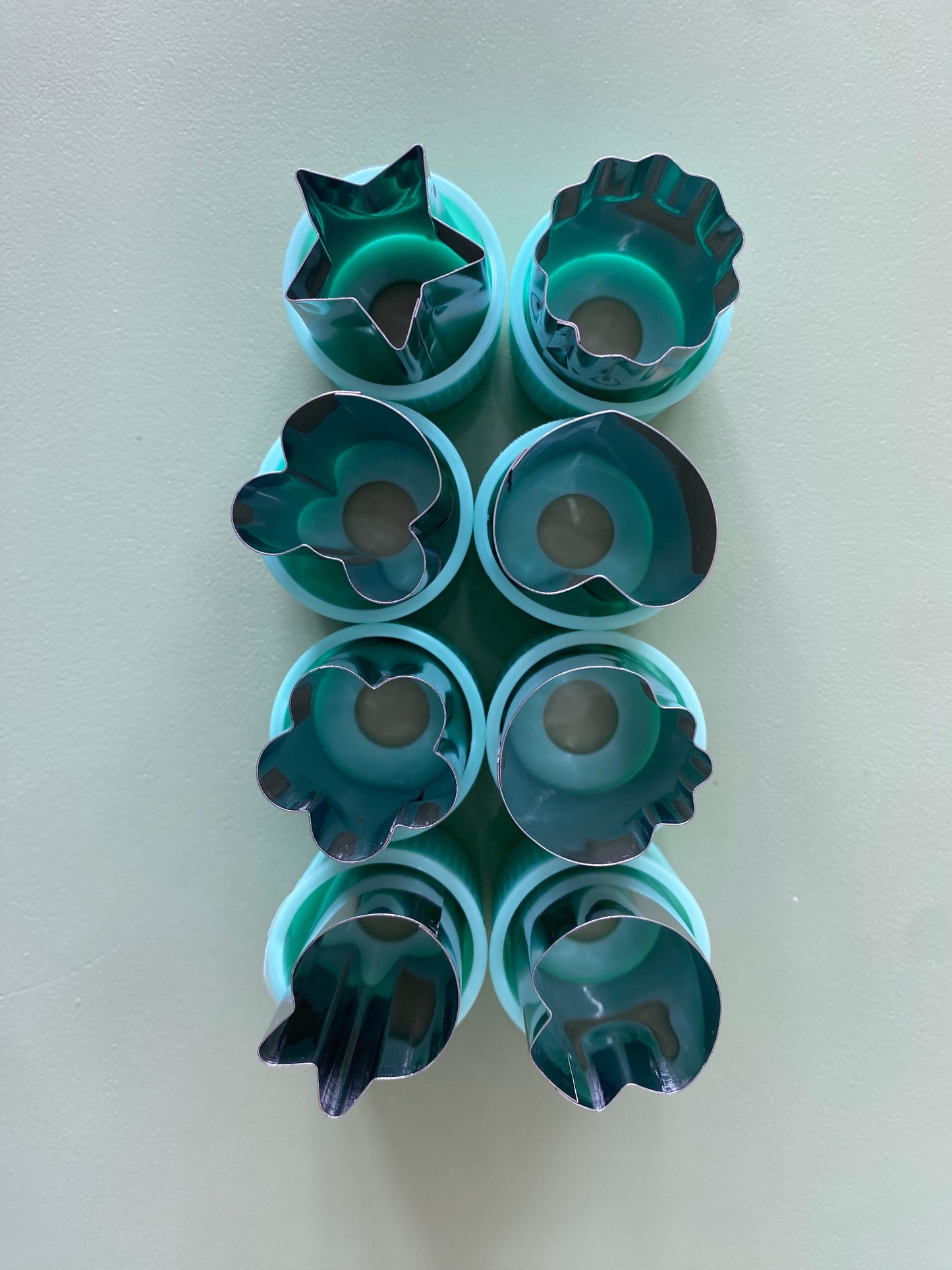 Cortadores de fruta set 8 piezas