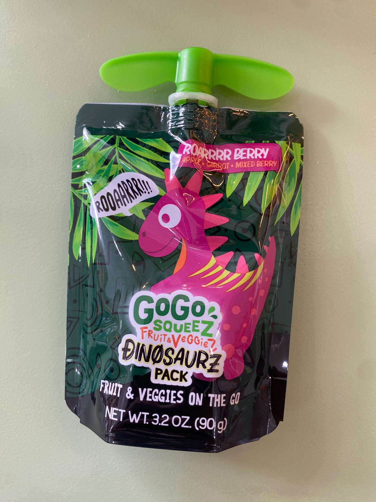 GO GO SQUEEZ FRUIT Y VEGGIEZ PAPILLA ORGANICA