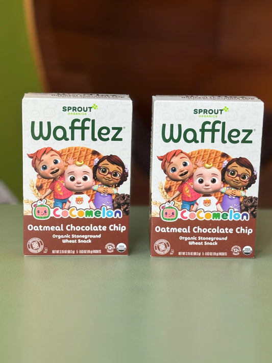 Wafflez de Avena con Chispas - Cocomelon