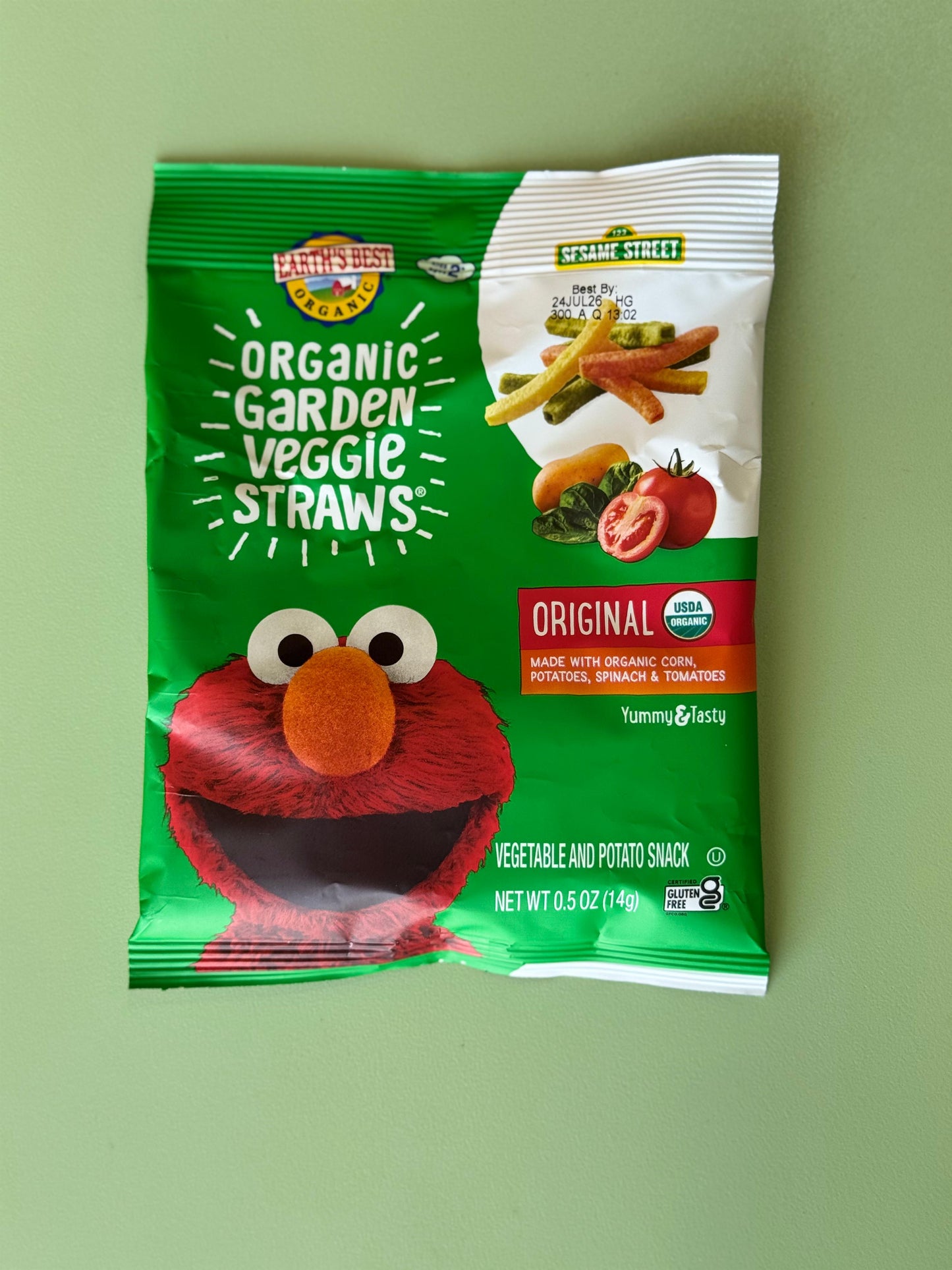 Palitos de verdura Earth's Best Orgánico