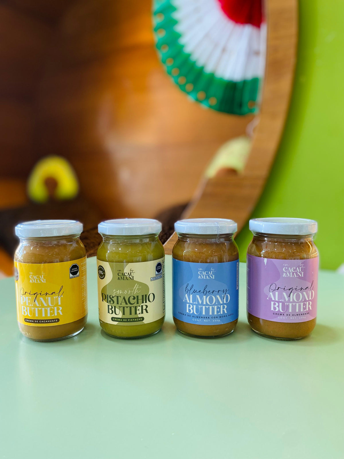 Cremas de frutos secos cacau & maní