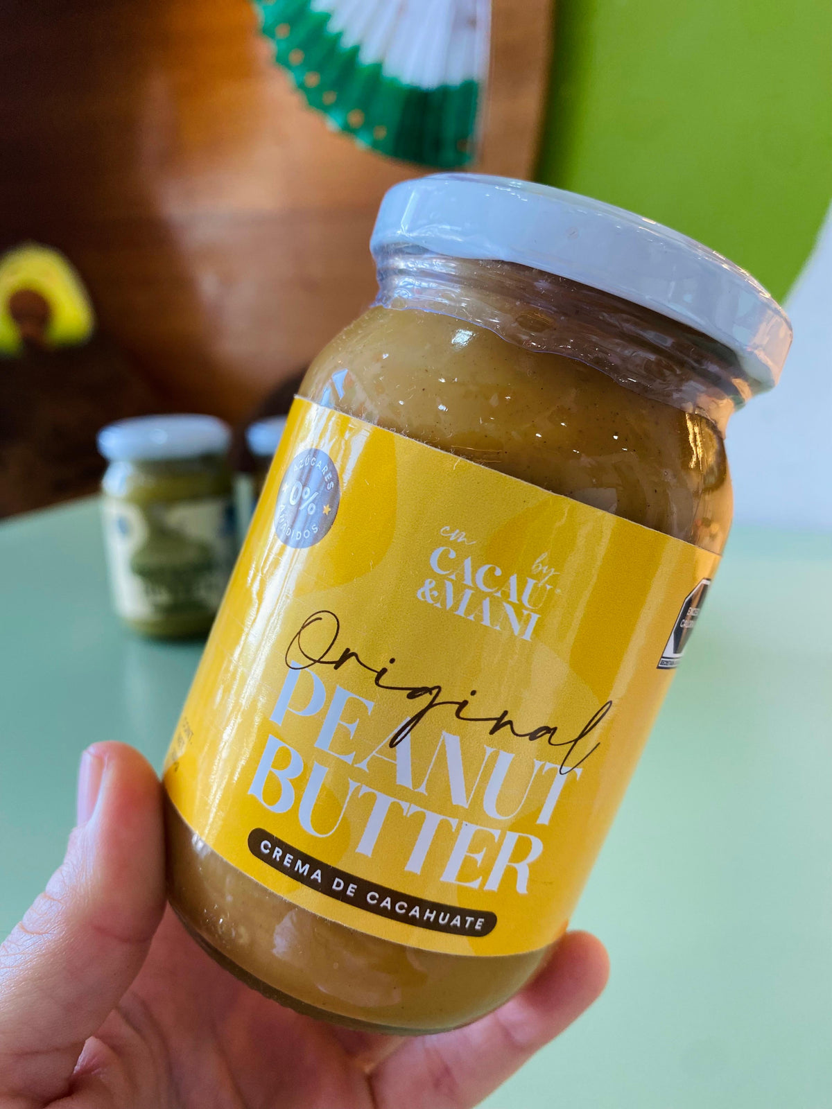 Cremas de frutos secos cacau & maní