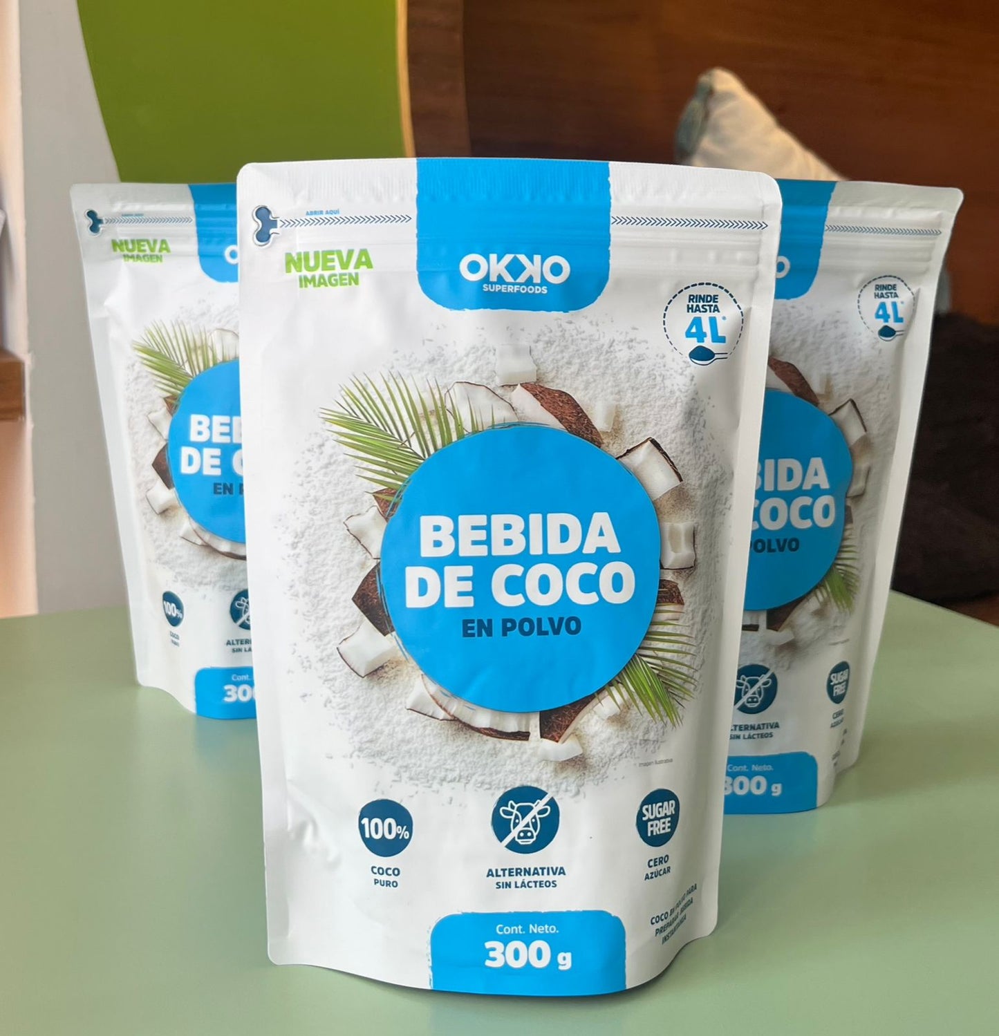 BEBIDA DE COCO EN POLVO OKKO