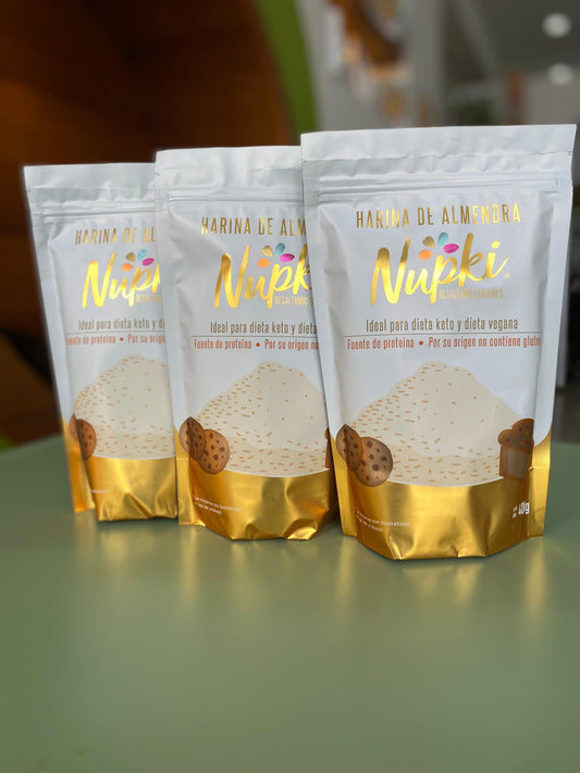 Harina de almendra Nupki