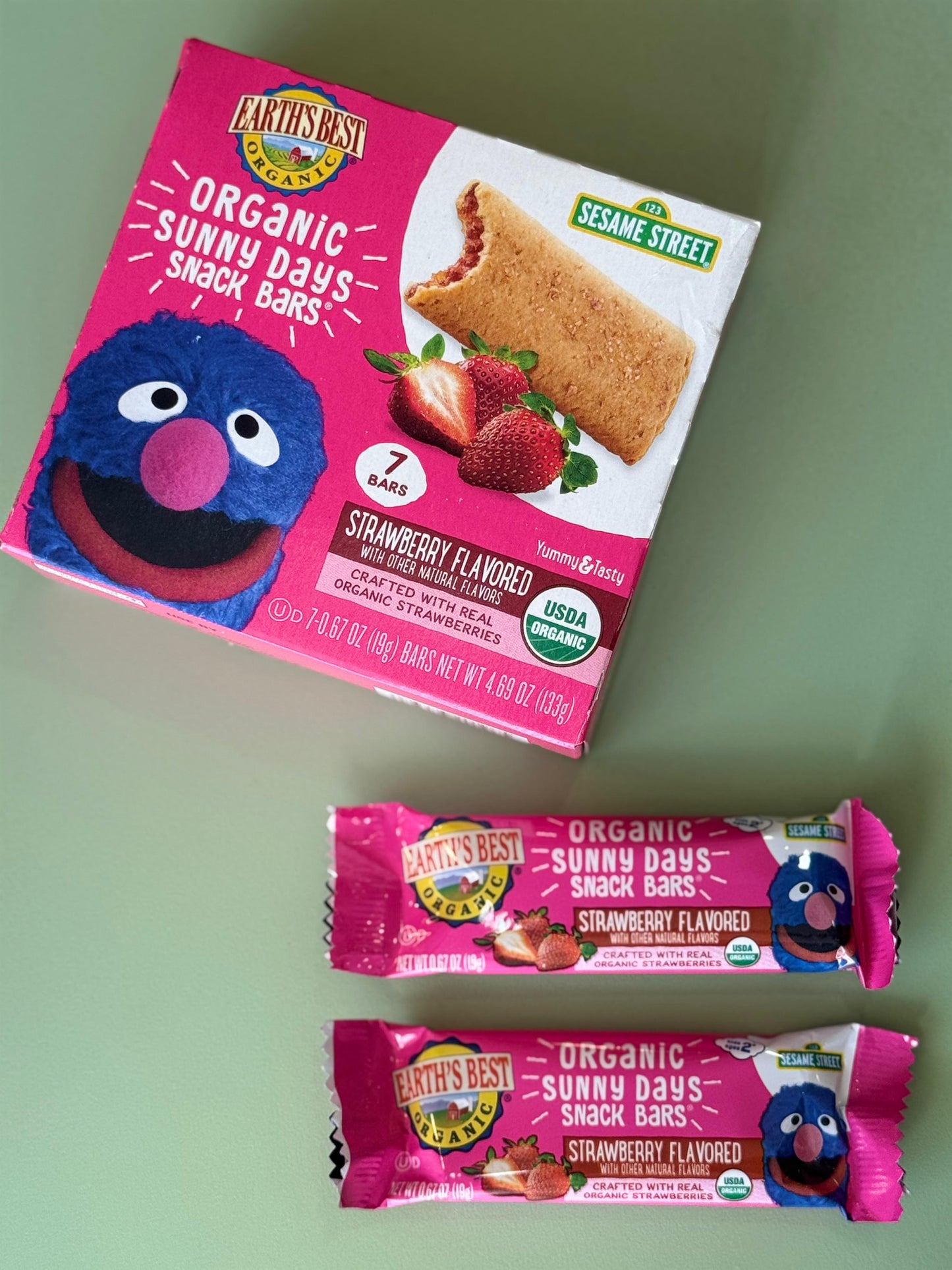 Barritas Sunny Days Eatrth’s Best Caja con 7 barritas