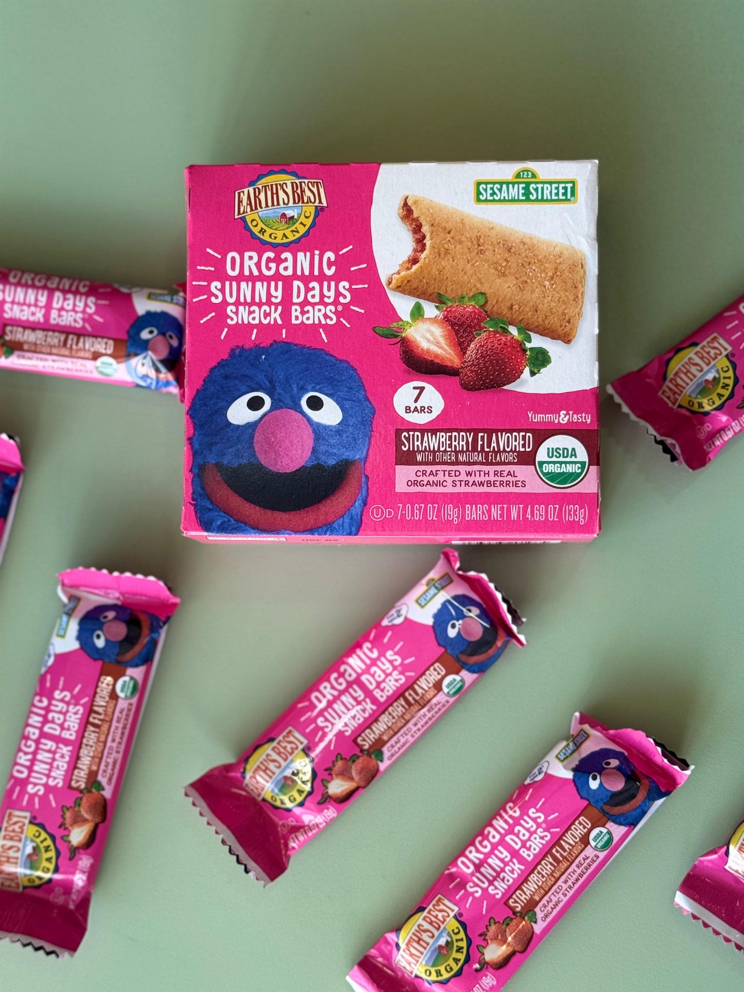 Barritas Sunny Days Eatrth’s Best Caja con 7 barritas