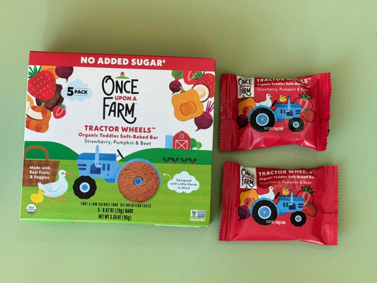 Galletas suaves Tractor Wheels – Once Upon A Farm galletas individuales