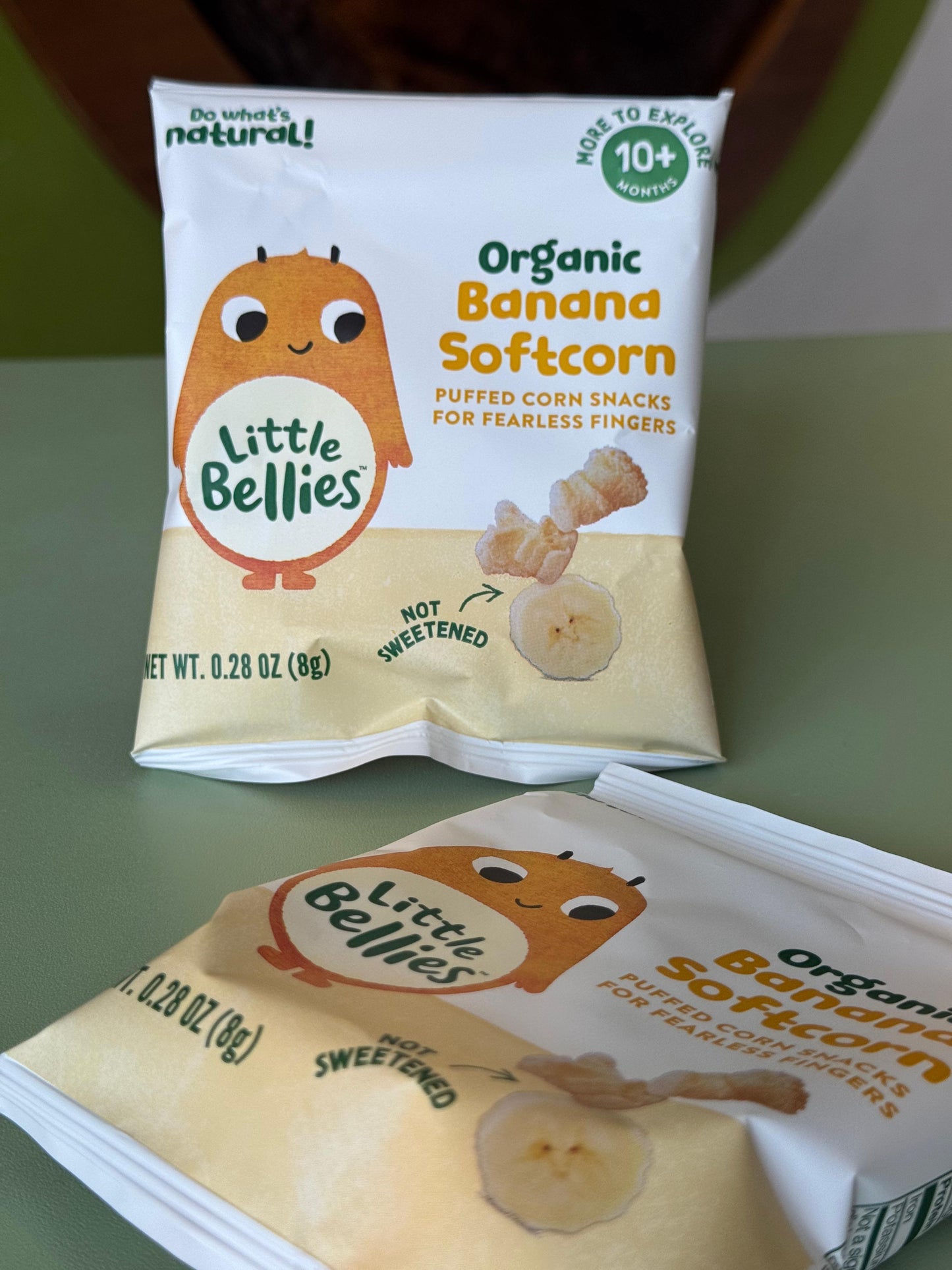 Little Bellies Organic Banana Softcorn