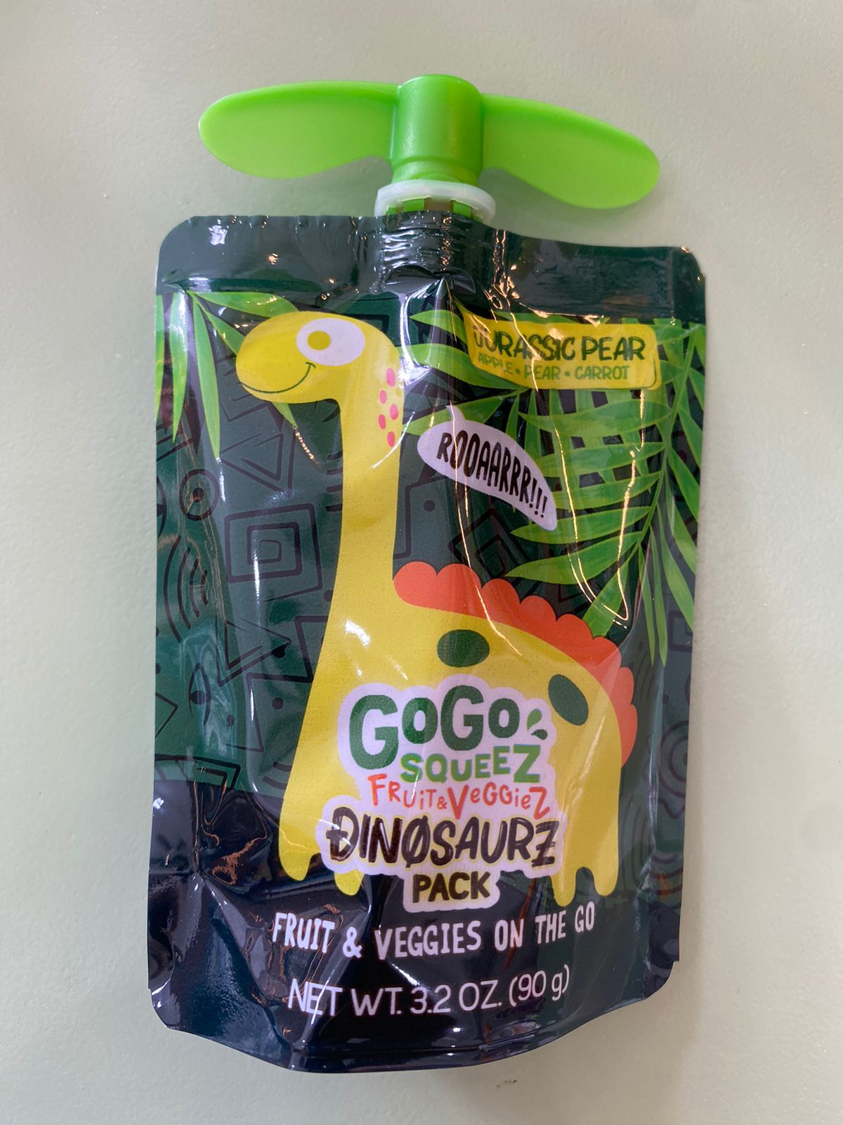 GO GO SQUEEZ FRUIT Y VEGGIEZ PAPILLA ORGANICA