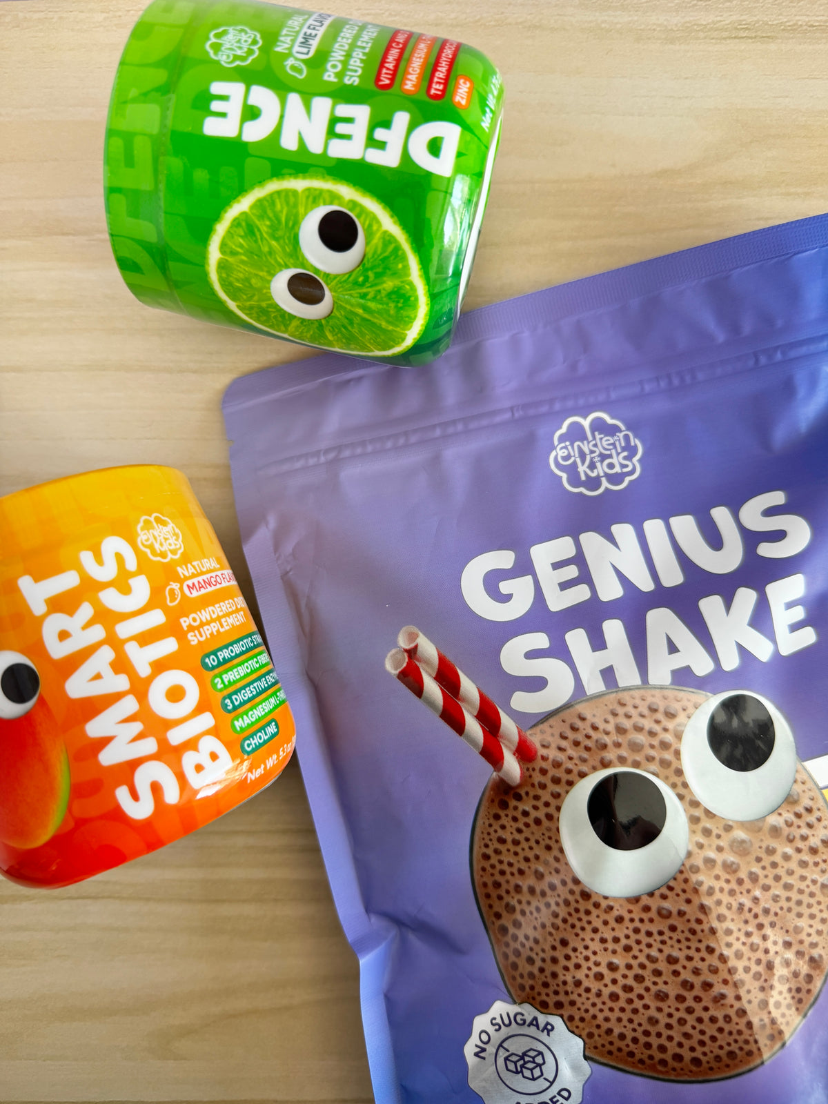 Kit Einstein kids  3 suplementos nutricionales para niños