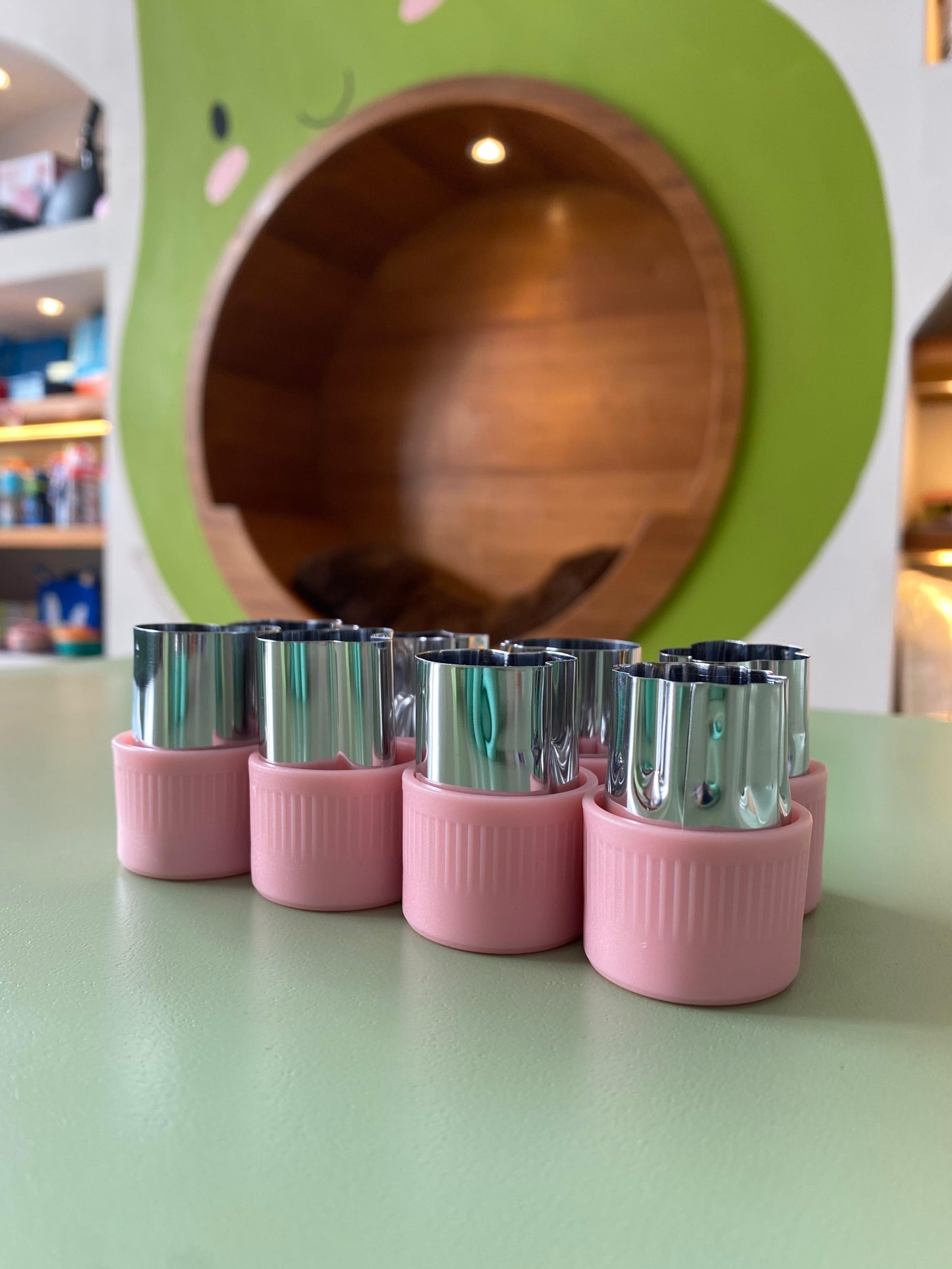 Cortadores de fruta set 8 piezas